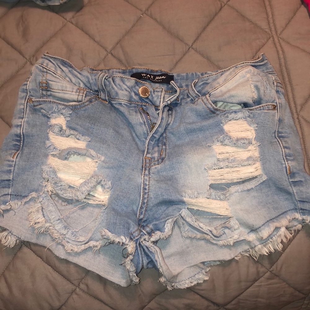 wax Jean Los Angeles Jean shorts